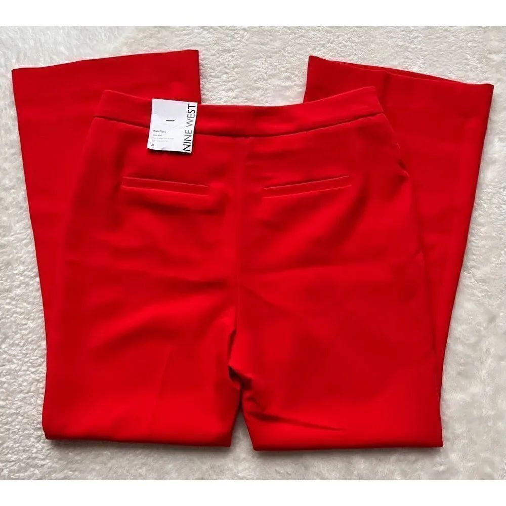 NWT Nine West Women's Madison Cropped Kick Flare Pants - Picture 12 of 15